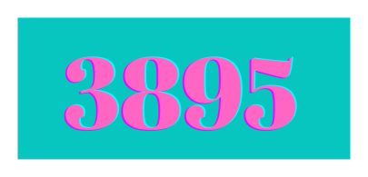 Number of the day: 3895